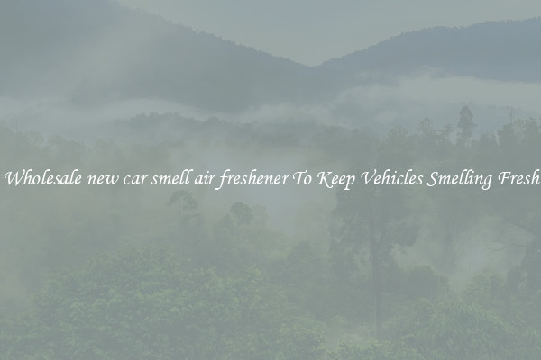 Wholesale new car smell air freshener To Keep Vehicles Smelling Fresh