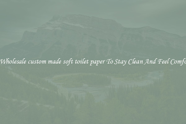 Shop Wholesale custom made soft toilet paper To Stay Clean And Feel Comfortable