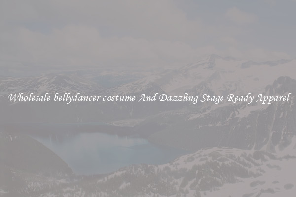 Wholesale bellydancer costume And Dazzling Stage-Ready Apparel