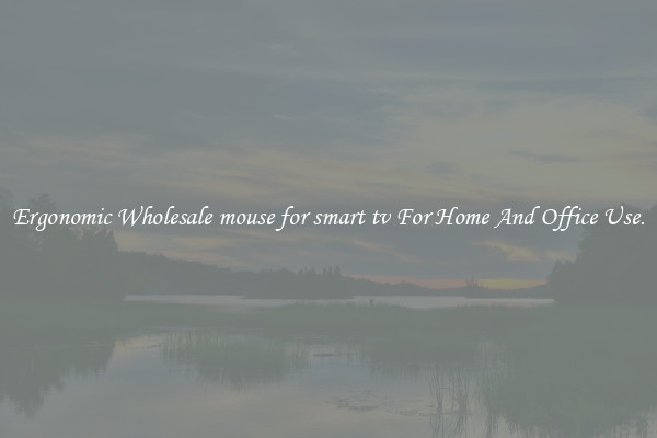Ergonomic Wholesale mouse for smart tv For Home And Office Use.
