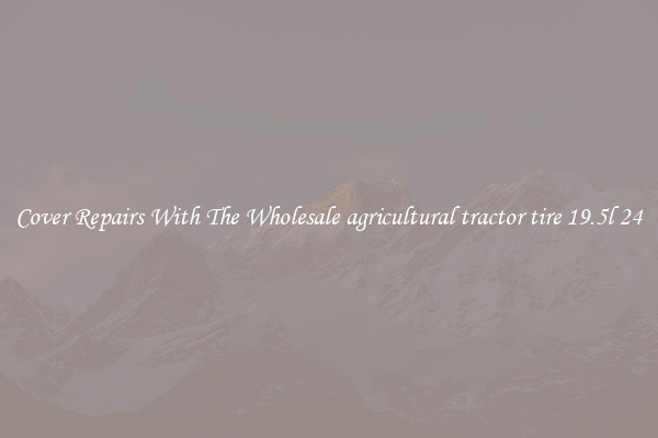  Cover Repairs With The Wholesale agricultural tractor tire 19.5l 24 