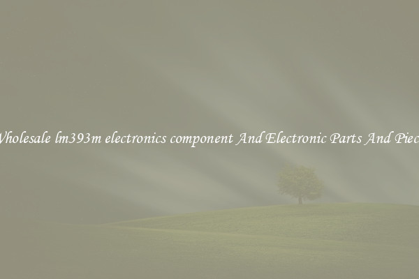 Wholesale lm393m electronics component And Electronic Parts And Pieces